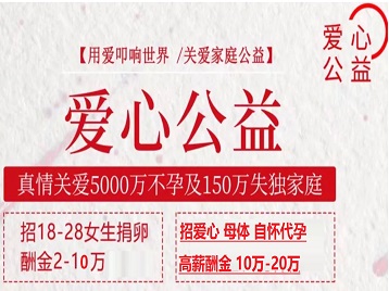 顺昌捐卵助孕生子 爱心志愿者招募